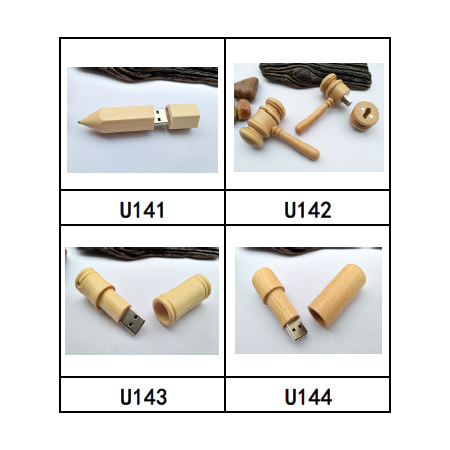 木質造型 USB 隨身碟